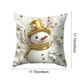 thumbnail image 3 of Christmas Pillow Cover Holiday Decoration Sofa Decoration Linen Pillow Home Sofa Holiday Decoration Pillow Cover 45x45cm, 3 of 6