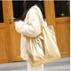 thumbnail image 5 of LHSHIDU Women Imitation Tinfoil Design Tote Bag Shoulder Bag Casual Handbag Daily Bag, 5 of 7