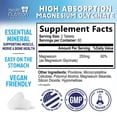 thumbnail image 3 of Magnesium Glycinate 250mg Per Serving - High Absorption 100% Chelated Magnesium Formula - Muscle, Nerves, Bone & Heart Health Support Supplement, Gluten-Free Non-GMO Vegan - Bottled USA - 120 Tablets, 3 of 10