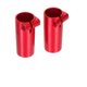 thumbnail image 4 of Nudillos de dirección delantera de metal C Hub Carrier Juego de bloqueo del eje trasero para Axial S Romacci Rojo, 4 of 7