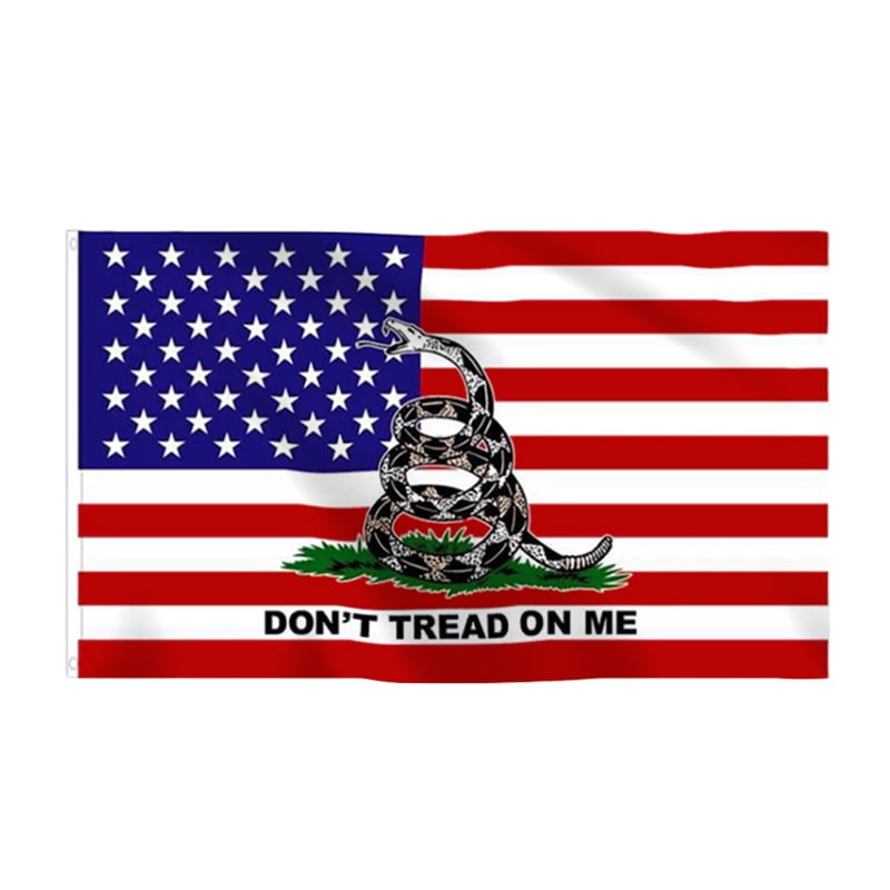 Don't Tread on Me 3x5FT Flag Banner Gadsden Tea Party Patriot Conservative USA 