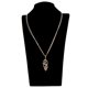 thumbnail image 2 of Rhinestone Simple Hoja Grande Colgante Collar Cadena Larga Joyería Oro / Plata, 2 of 9