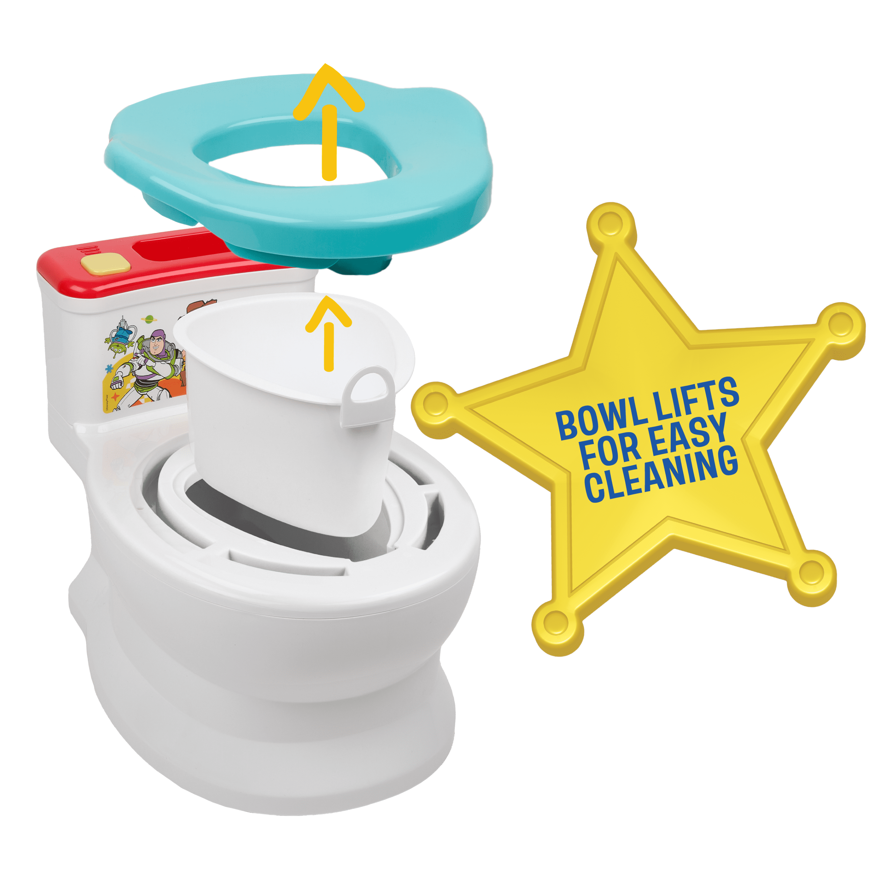 Toy Story Potty Trainer System with Sound for Toddlers