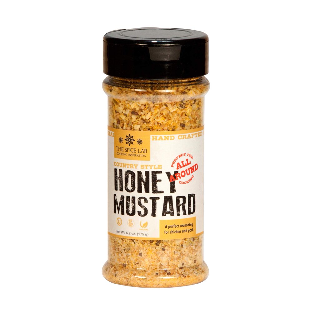 The Spice Lab Country Style Honey Mustard Seasoning Rub Excellent BBQ Rub or Chicken Seasoning