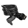 thumbnail image 4 of Cerradura antirrobo portátil sin llave de seguridad impermeable con huella dactilar inteligente para bicicleta y motocicleta, 4 of 5