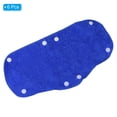 thumbnail image 3 of Uxcell Hard Hat Sweatband Cotton Hard Hat Liner Snap Button Helmet Forehead Sweating Pads Blue 6 Pack, 3 of 6