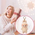 thumbnail image 5 of Lindo llavero de muñeco de peluche Labubu, caja de monstruos, juguete, nueva muñeca de vinilo, mochila Kawaii, colgante, decoración y funda protectora, regalos, 5 of 5