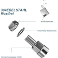 thumbnail image 4 of yeuweold Axle Adapter, Universal Bike Axle Adapter, Universal Bike Axle Adapter for Bike Clutch, Unisex Bike Axle Adapter for Trailer, 4 of 4