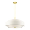 thumbnail image 2 of Livex Lighting - Meridian - 5 Light Chandelier in Modern Style - 24 Inches wide, 2 of 14