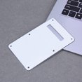 thumbnail image 1 of Fender Tremolo Back Rear Cover Scratch Plate para guitarra eléctrica ST (blanco), 1 of 8