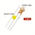 thumbnail image 4 of 1pair, Cartoon Children's Chopsticks, Training Chopsticks Cartoon Beginner Chopstick, Children's Training Chopsticks, Baby Learning Chopsticks, Practice Learning To Eat, 4 of 5