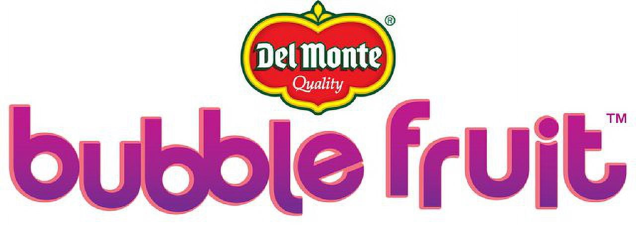 (4 Cups) Del Monte Pear Berry Pomegranate Bubble Fruit Cups, 4 oz