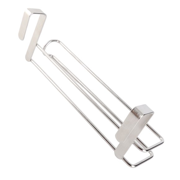 Colgador De Acero Inoxidable Para Puerta De Cocina, Soporte Para Papel De Cocina, Adecuado Para Y Cocina