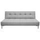 thumbnail image 3 of Sofá Cama Reclinable El Bazar Store Vegas Lino Plata Futon 3 Posiciones EL BAZAR STORE Moderno abotonado, 3 of 6