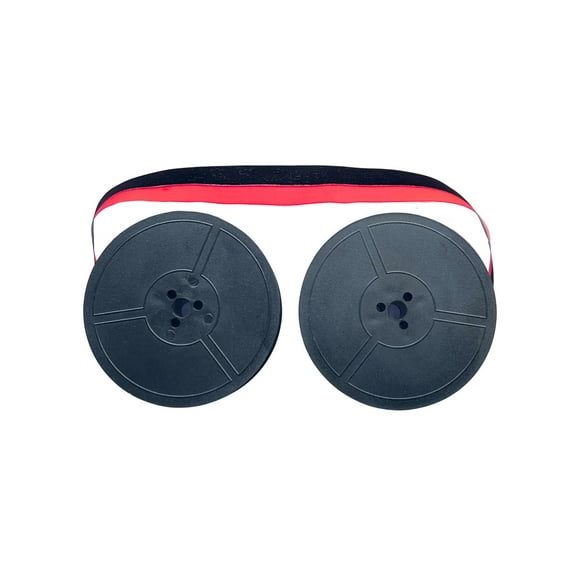 Smith Corona Classic 12 Typewriter Ribbon - Red/Blk Ink 2 and 1/8 inch diameter