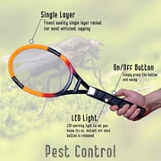 The Executioner Fly Swatter Racket Mosquito Bug Zapper 1-Pack 50cm Long