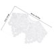 thumbnail image 4 of unbranded Cotton Lace Floral Fake Collar White Embroidery Shawl Sleeveless Comfortable, 4 of 5