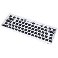 thumbnail image 3 of EPOMAKER GK61X Kit Personnalisé RGB Hotswap pour Clavier 60 %, Étui de Plaque de Montage PCB (Blanc, GK61X), 3 of 5