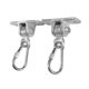 thumbnail image 3 of Locking Snap Hooks | Heavy Duty Swing Hook Hangers Seat Trapeze Sets | Static Tension 5000 Lb Capaci, 3 of 5