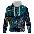 thumbnail image 1 of Fashion Men Casual Zipper Hoodies Spring and Autumn Male Sweatshirts Oversize Outwear Jacket Abstract pattern Coat, 1 of 5