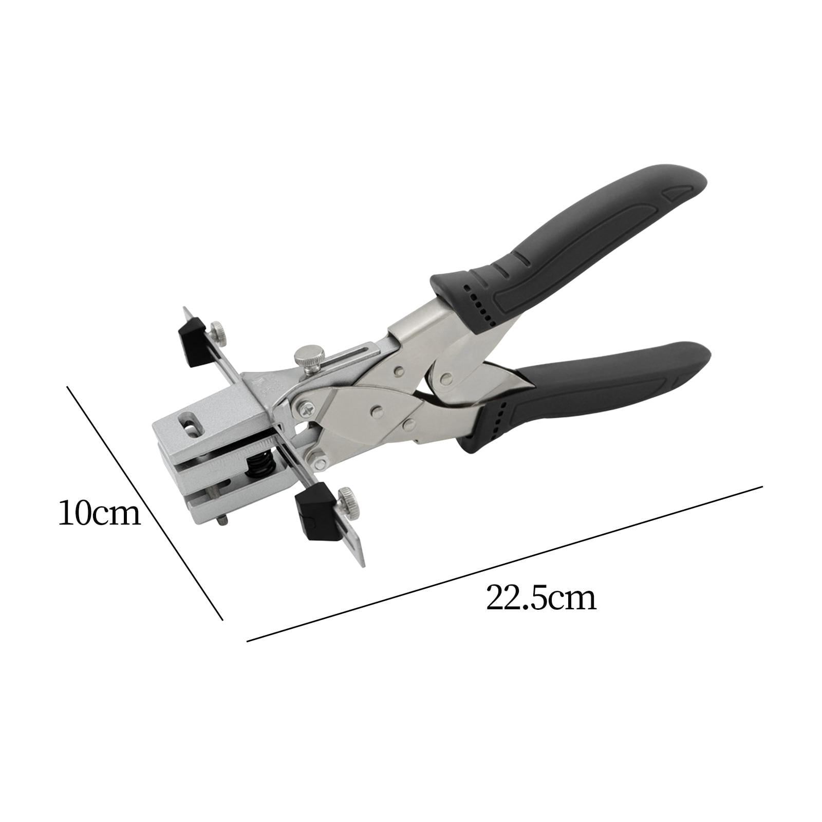 Oval Hole Puncher, Insignia HolePunching Tool, Heavy Duty Slot Puncher, Slotting Single Hole Punch, Hole Puncher for Crafts Scrapbooking PVC