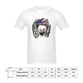 thumbnail image 5 of Men's Casual Round Neck T-shirt American Flag Shirt Loose Short Sleeve Top Pullover, 5 of 5