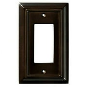 Brainerd W31559-ESO Espresso Wood Architect Single GFCI Cover Plate