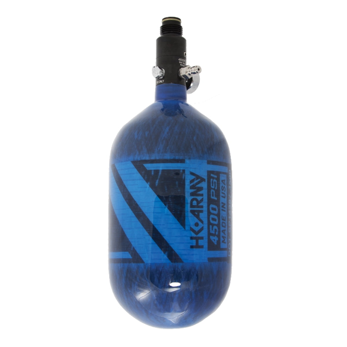 Bouteille HPA HK Army Aerolite HSTL Tri-Label - 68/4500 Psi, Couleur Rose Fluo/noir (bouteille Seule)