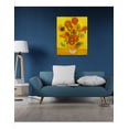 thumbnail image 3 of DECORARTS - Sunflowers, Vincent Van Gogh Art Reproduction. Giclee Canvas Prints Wall Art for Home Decor 30x24", 3 of 7