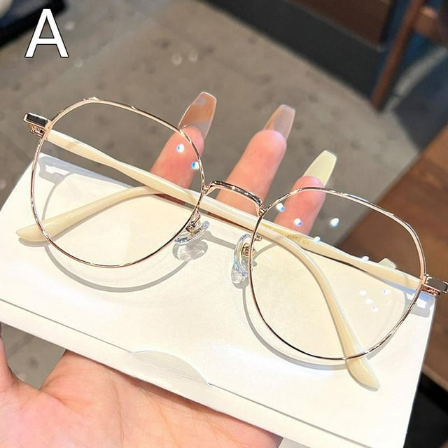 ZOUBAOQ Korean Style Metal Frame Fashion Glasses