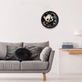 thumbnail image 6 of Panda 9.8 Inches Wall Clock - Silent Round Digital Clock, Battery Operated for Bedroom Kitchen Bathroom Living Room Decoration, 6 of 6