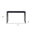 thumbnail image 5 of 47" Black Writing Desk, 5 of 5