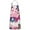 Pink Butterfly Flower, variant on Purple Lavender Butterfly Scene Apron-Garden Aprons for Women with Pockets-Cotton Linen Waterproof Kitchen Cooking Gardening Aprons Adjustable for Kitchen,Cooking,BBQ and Salon 33x27 Inch