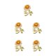 thumbnail image 3 of Guardurnaity Broches para mujer y niña, alfileres esmaltados con diamantes de imitación rosas, broche con purpurina, joyería, chal, decoraciones para Type2 NO2 Guardurnaity CBP184886, 3 of 4