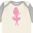 thumbnail image 4 of Inktastic Little Ballerina Girls Long Sleeve Baby Bodysuit, 4 of 5