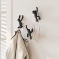 thumbnail image 2 of 3 ganchos de pared: ganchos decorativos para colgar abrigos, bufandas, bolsos, carteras, mochilas, 2 of 5