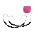 thumbnail image 2 of Decoración de dientes temporales de color con caja de almacenamiento Cuidado Fácil Alineación Práctico negro, 2 of 9