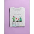 thumbnail image 3 of Hand Drawn My Little Garden T-Shirt Women -Image by Shutterstock, Female Medium, 3 of 4