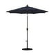California Umbrella GSPT758117-5439 Marché de l'Aluminium 7,5 Pi. Parapluie Pousser l'Inclinaison - Bronze-Soleillé-Marine – image 2 sur 2