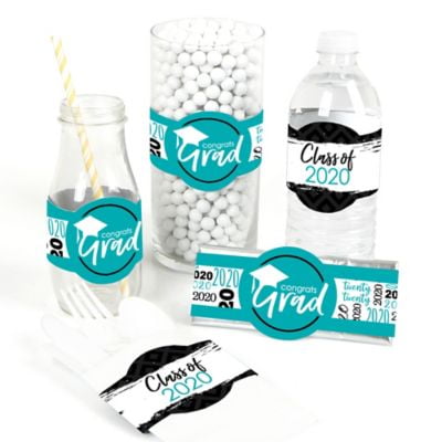 Teal Grad Best Is Yet To Come Diy Party Supplies Turquoise