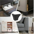 thumbnail image 5 of 4 Pcs Metal Furniture Legs,10cm Height Sofa Legs,Modern Triangle Furniture Feet DIY Replacement, 5 of 5