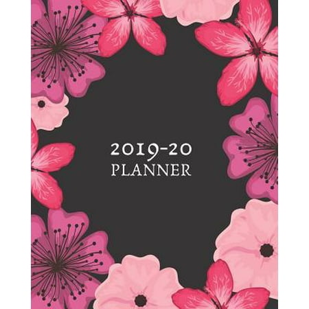 2019-20 : 18-Month Weekly and Monthly Planner/Calendar for Business Personal School July 2019-Dec 2020 Pink Hawaiian Flowers on (Best Greek Islands To Visit In July)