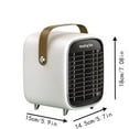 LUODU Small Personal Heater Space Heater Indoor Flue Waterbed Heater