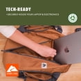 thumbnail image 6 of Ozark Trail 35L Adult/Teen Polyester Convertible Backpack Duffel, Brown, 6 of 13