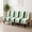 Green, variant on Eurhowing Armless Sofa Cover, Fuzzy Plush Non-Slip Futon Slipcover, Fall Winter Thick Sofa Bed Furniture Protector, Loveseat, Black