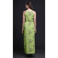 thumbnail image 2 of Bimba Bird Ladies Sleeveless Long Print Maxi Dress with Side Slits Summer Wear-Large, 2 of 6