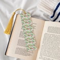 thumbnail image 4 of Kdxio Tropical Flamingo Print Metal Tassel Bookmarks,Perfect Gift for Art Lovers and Bookworms Metal Bookmarks for Women, 4 of 8