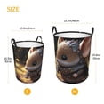 thumbnail image 4 of KLL Cute Big-Eared Mouse Waterproof Foldable Laundry Hamper Bucket with Handles for Storage Bin,Kids Room,Home Organizer (Small ), 4 of 7
