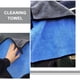 thumbnail image 3 of PTOOTP 4Ud Toallas Para Autos En Tela Coral Velvet Azul Para Limpieza Efectiva, 3 of 6