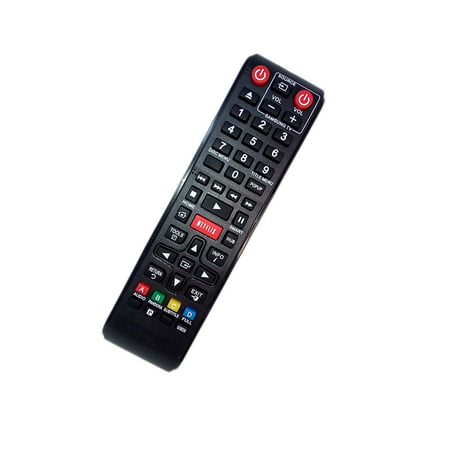 Replaced Remote Control Compatible for Samsung BD-E5900/ZA AK5900167A BDEM57 BD-F5900 BD-F7500/XU BD Blu-Ray DVD Disc